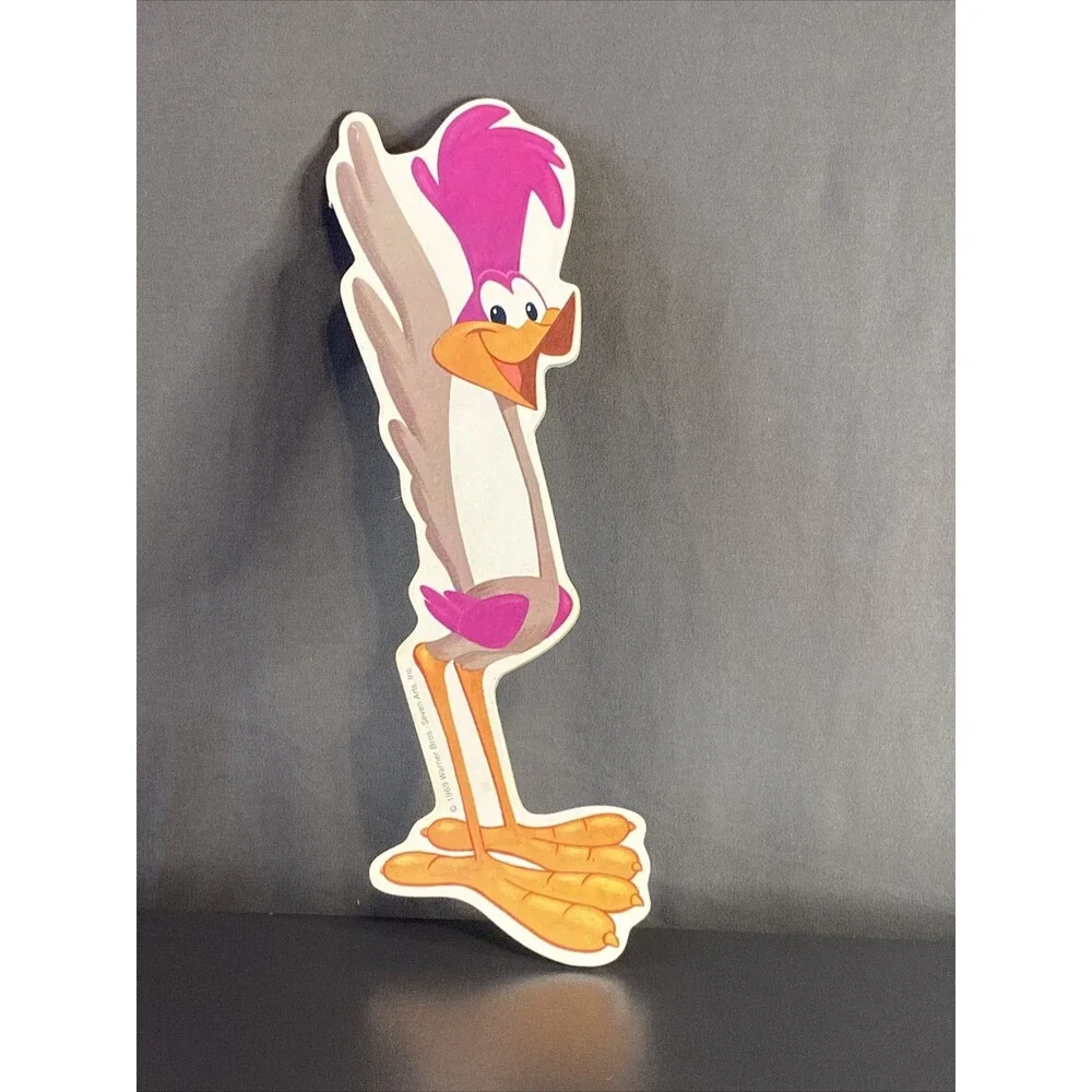 Road Runner Game Piece Replacement Part 1969 Warner Bros cardboard cutout